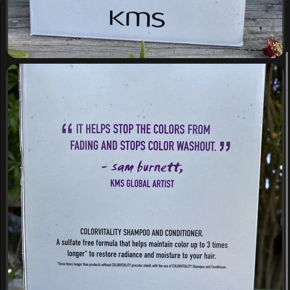 KMS California Color Vitality Shampoo & Conditioner Duo 25.3 oz set. - Picture 2 of 2